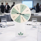 Custom spinning wheel – luxury acrylic desktop prize | personalised spin game uk