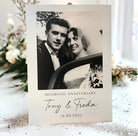 Diamond anniversary sign – personalised event with luxury foamboard print