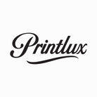 the word "Printlux" written in a cursive font.