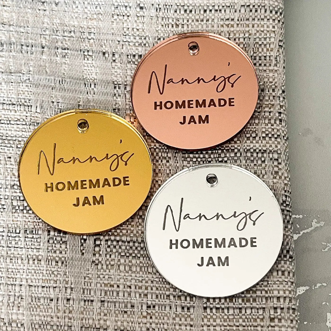 Engraved label tags – custom & handmade gift labels | luxury craft