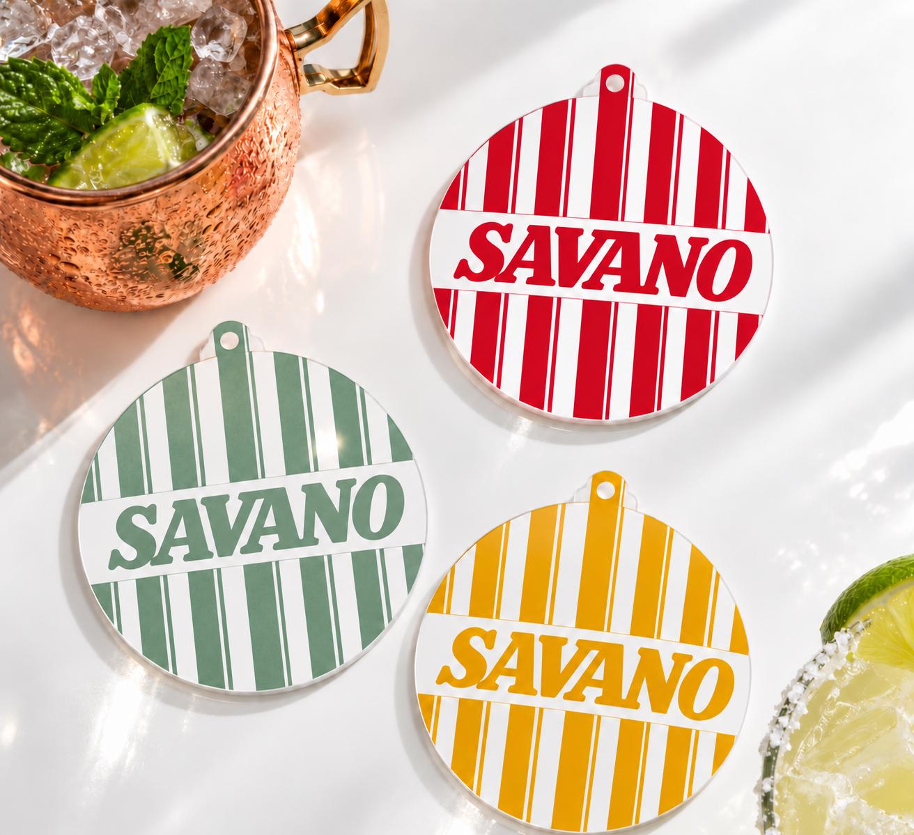 Full-Print Logo Christmas Baubles for company Christmas displays
