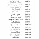 Christmas Party Place Names