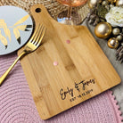 Bespoke Engraved Wood Cheeseboard
