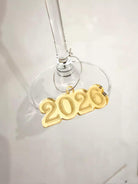 New Year Drink Charms 2026 - Acrylic Wine Markers - Party Decor