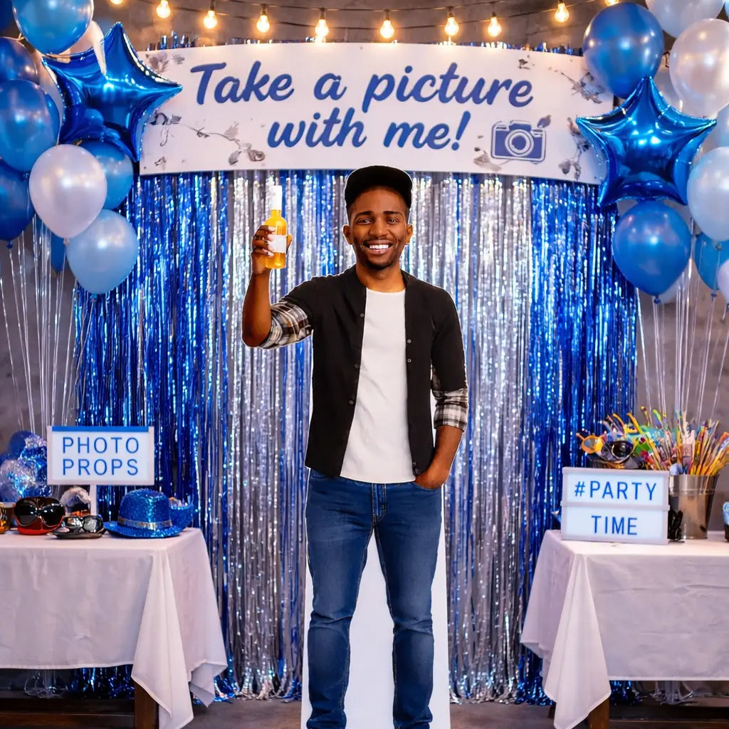 Life size party cutout – custom display with precise contour cut - boards