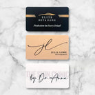 Luxury acrylic business cards - double sided custom branded premium design