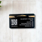 Luxury acrylic business cards - double sided custom branded premium design
