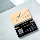 Luxury acrylic business cards - double sided custom branded premium design