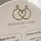 Luxury acrylic sign – personalised business information with premium display stand