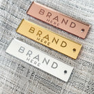 Luxury customised labels – premium acrylic product with custom logo stickers