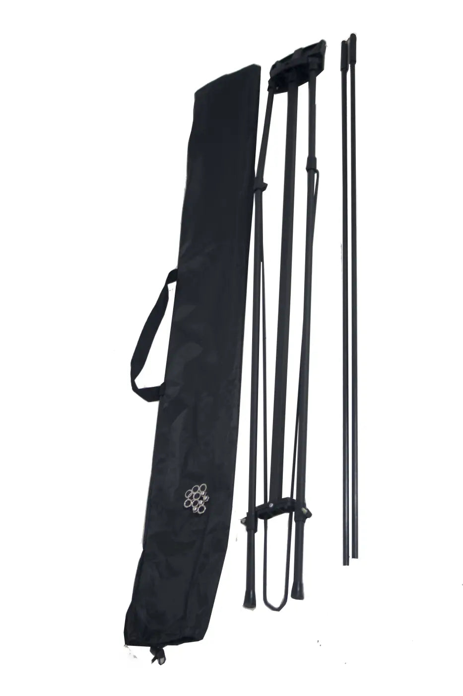 Luxury x banner stand – heavy duty tension display with carry case