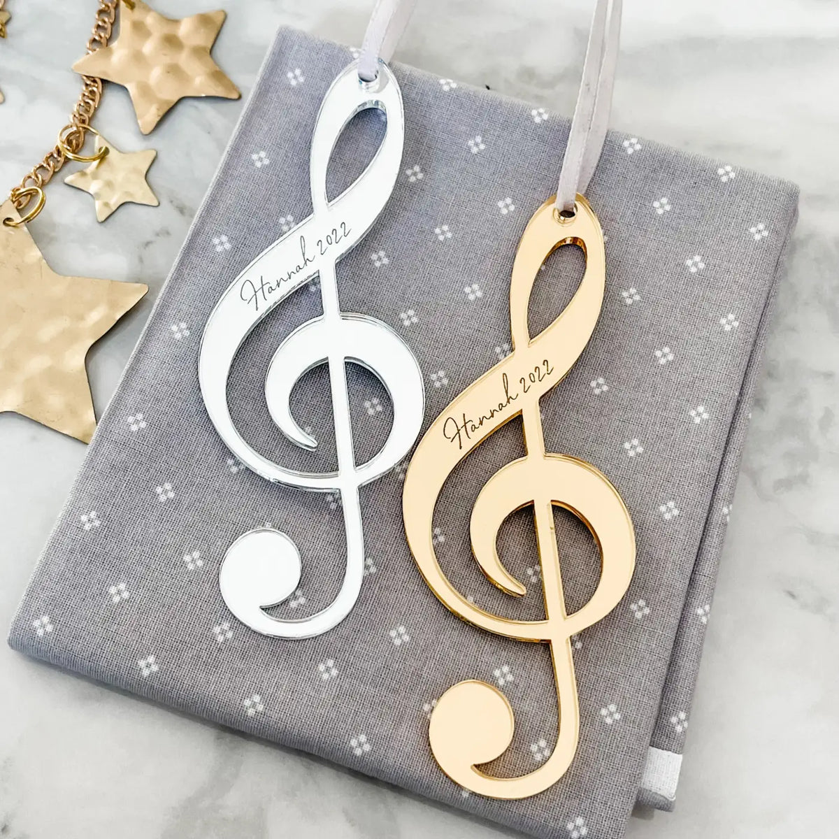 Musician engraved gift – luxury plaque with custom logo engraving