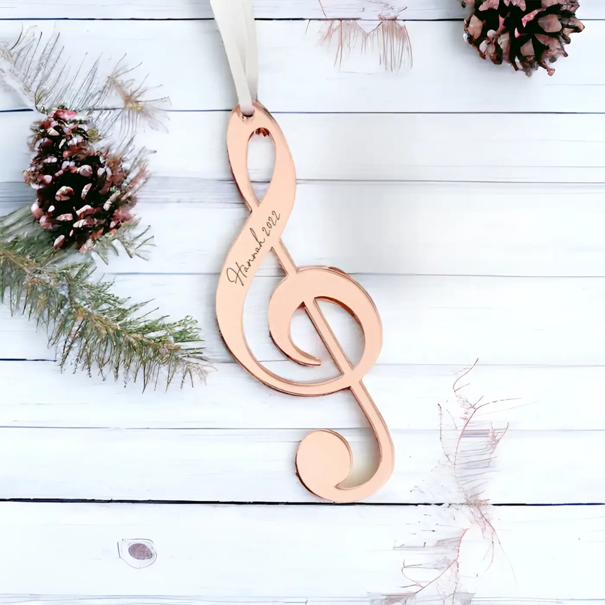 Musician engraved gift – luxury plaque with custom logo engraving