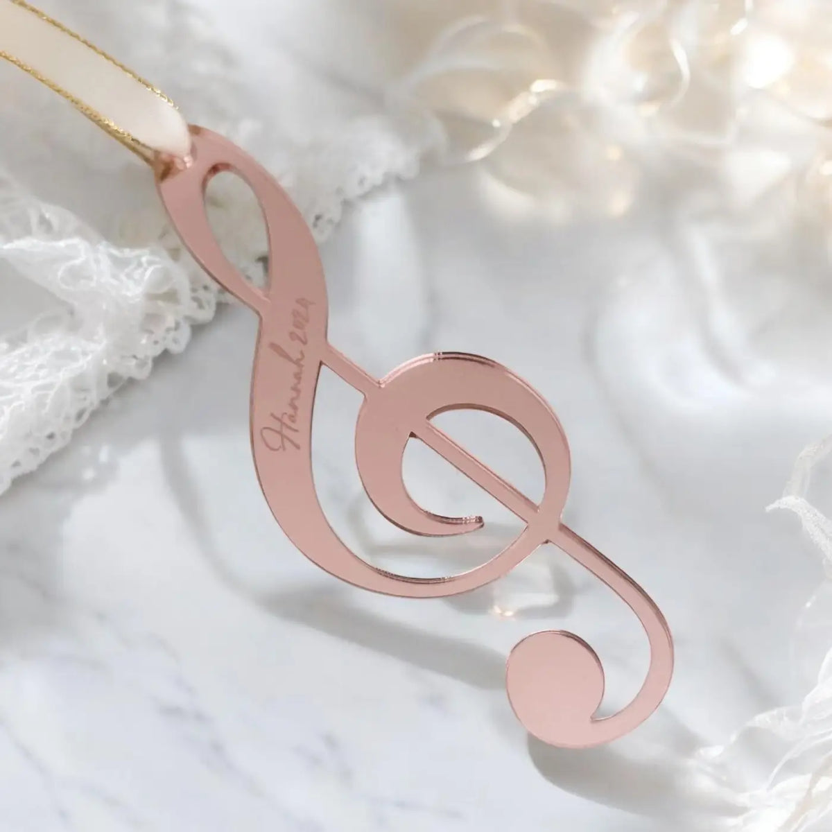 Musician engraved gift – luxury plaque with custom logo engraving