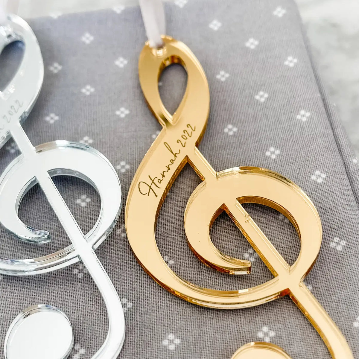 Musician engraved gift – luxury plaque with custom logo engraving
