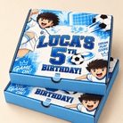 Personalised 10 Inch Pizza Boxes designed for branded food packaging