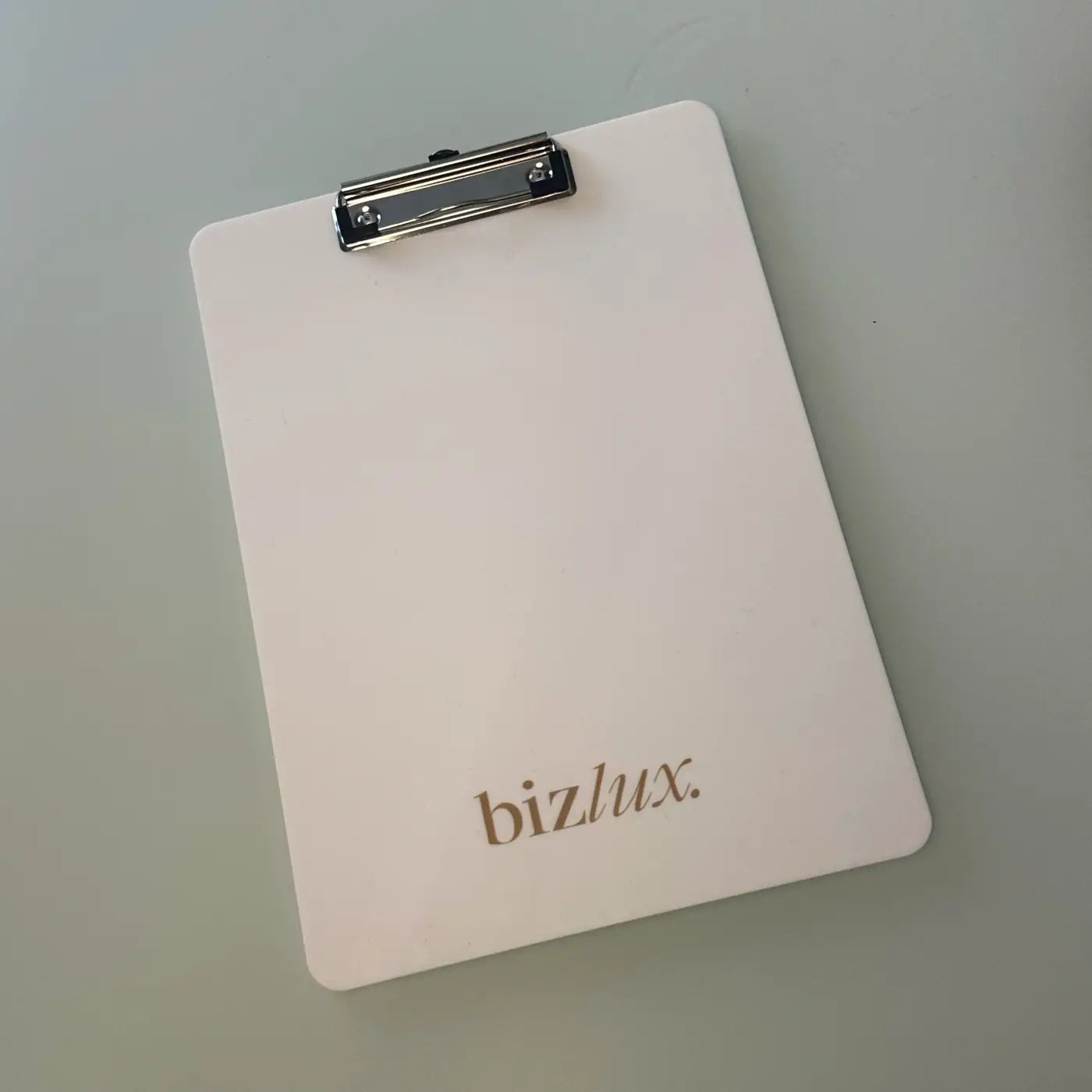 Personalised acrylic clipboard – custom branded with logo | luxury business clipboards uk