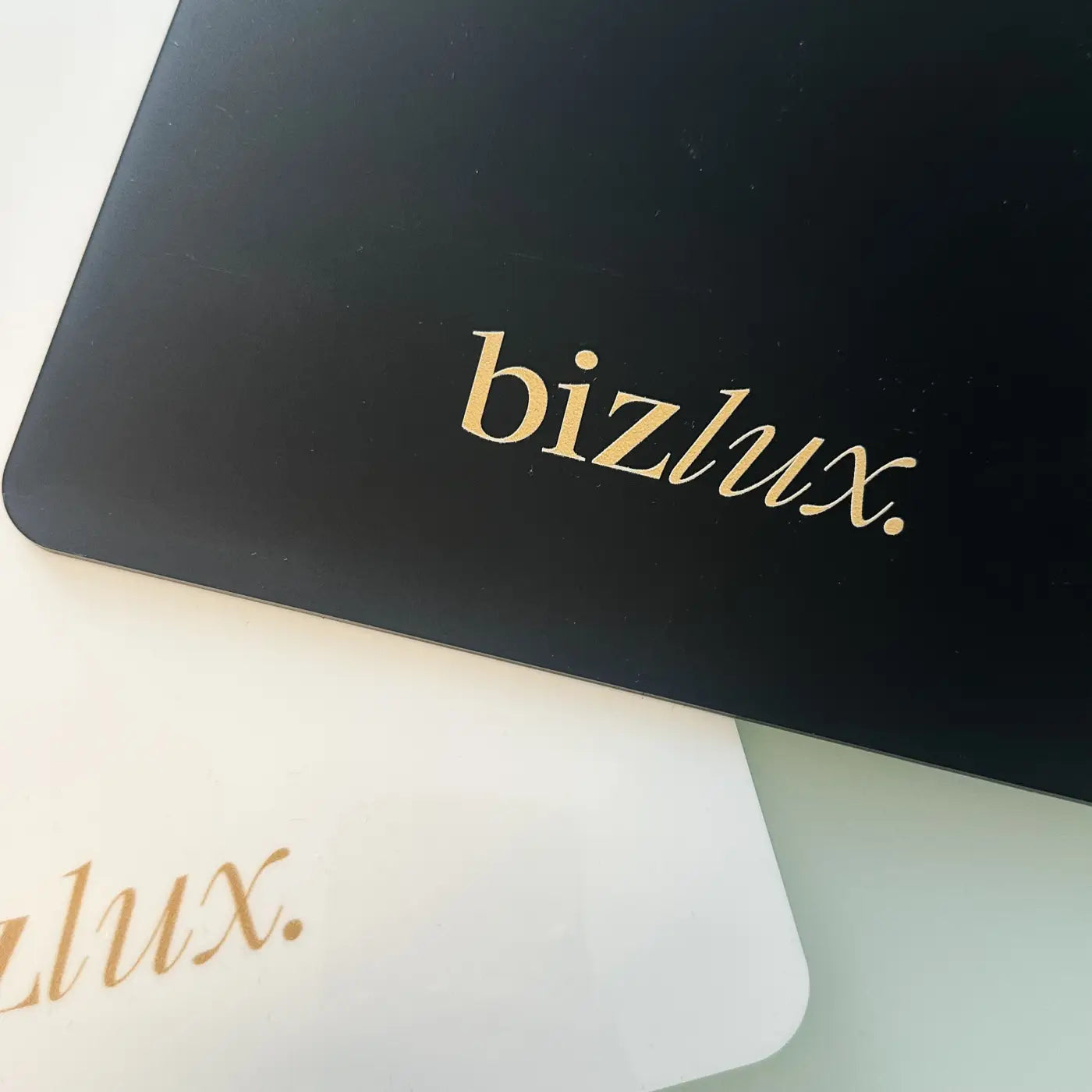 Personalised acrylic clipboard – custom branded with logo | luxury business clipboards uk