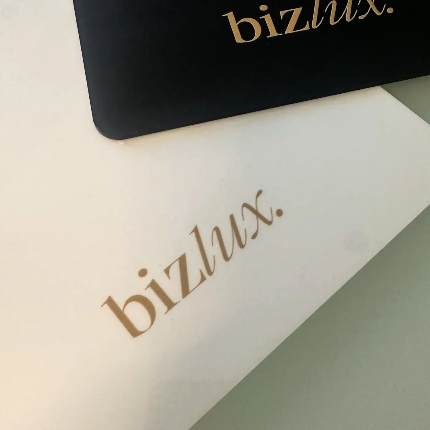 Personalised acrylic clipboard – custom branded with logo | luxury business clipboards uk