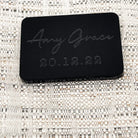 Personalised baking tag – engraved cake charms & cupcake toppers | luxury labels uk