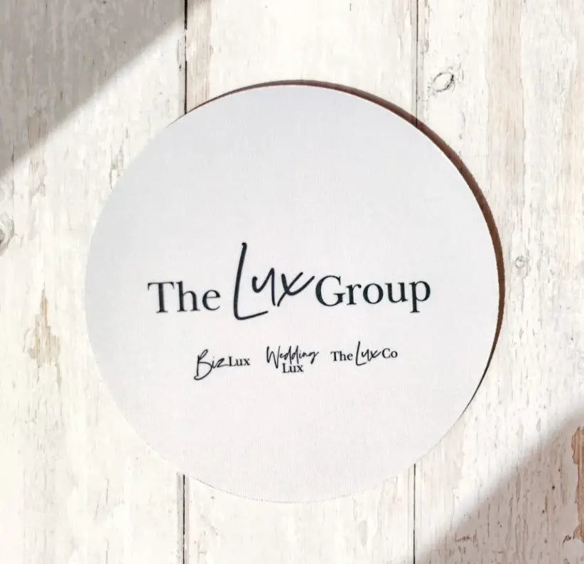 Personalised business mouse mat – custom branded pad | premium uk office accessory