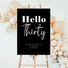 Personalised event sign – luxury 50th birthday welcome party on foamboard