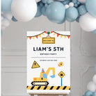 Personalised event sign – luxury birthday party | boys decor