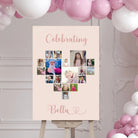 Personalised event sign – luxury birthday party & custom poster display