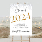 Personalised event sign - luxury welcome | custom printed signs uk