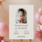 Personalised event sign – premium foamboard welcome with matte finish