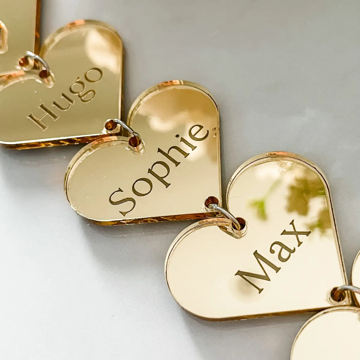 Personalised heart gift – luxury nanny | custom keepsake made in uk