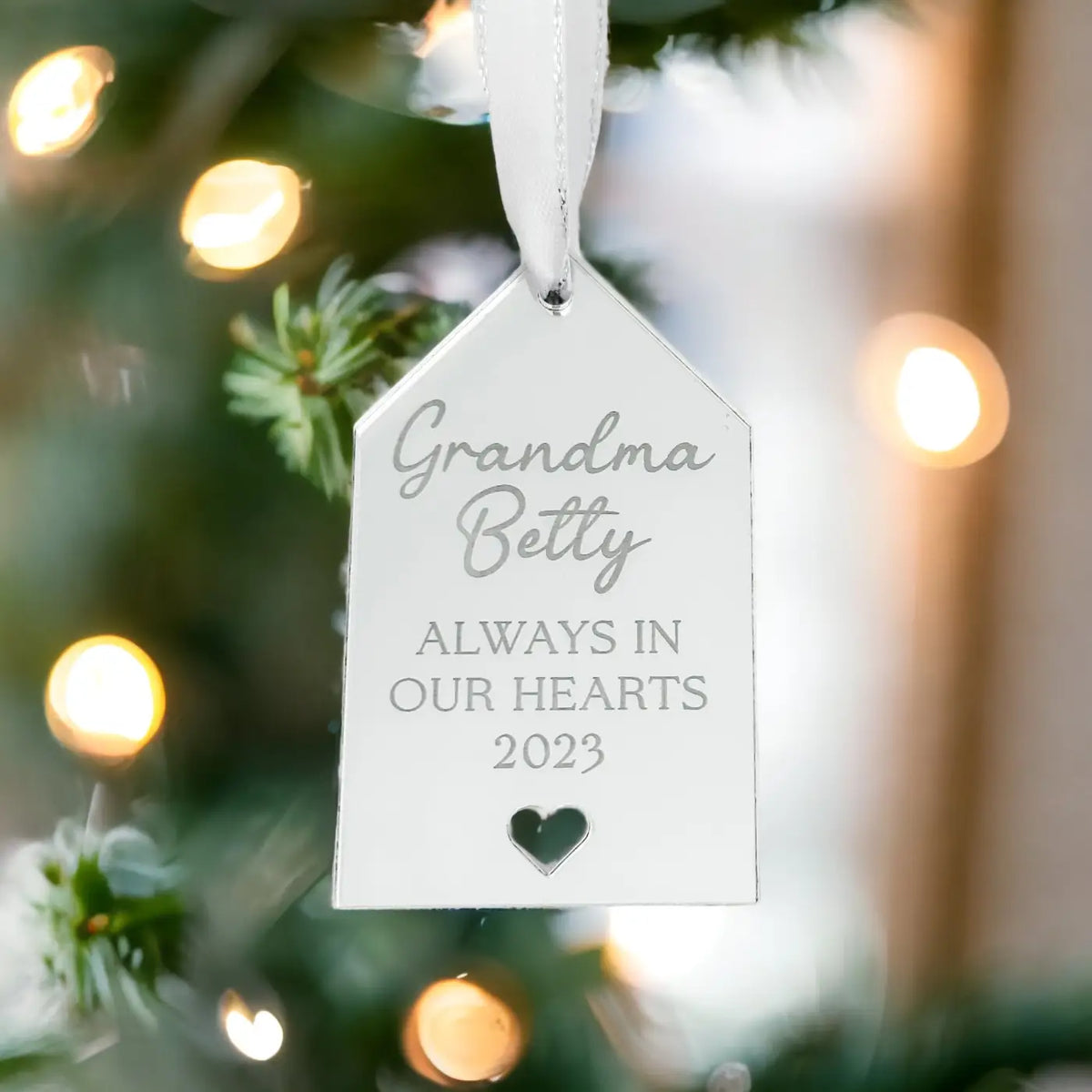 Personalised keepsake - luxury engraved acrylic plaque | custom gift made in uk
