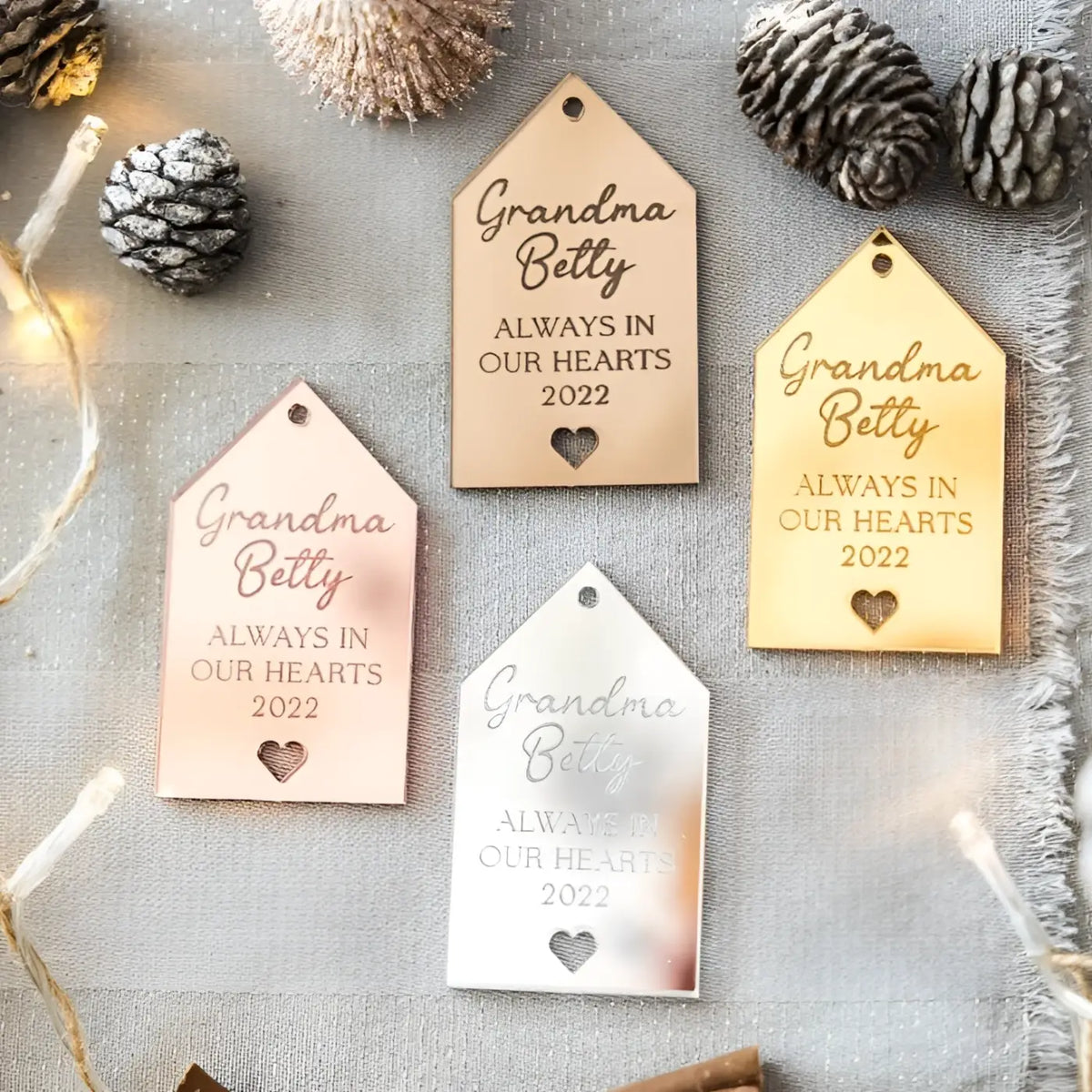 Personalised keepsake - luxury engraved acrylic plaque | custom gift made in uk