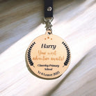Personalised leavers medal – precision cut | engraved keepsake gift uk