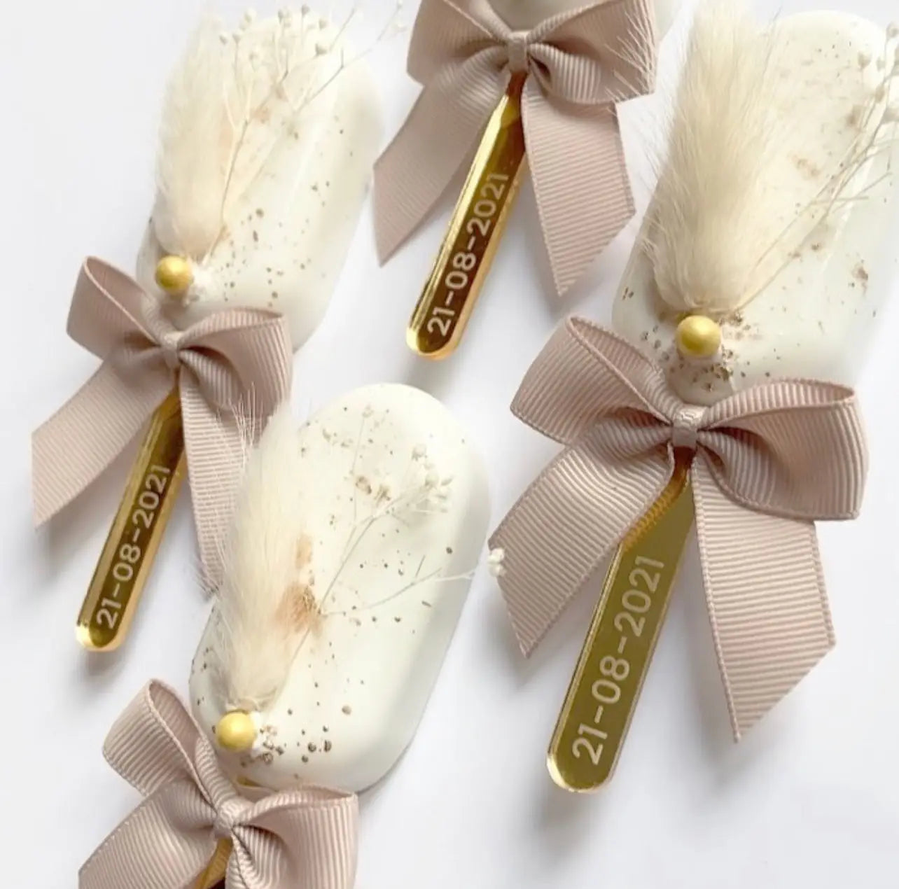 Personalised lolly sticks – custom engraved | luxury party favors uk