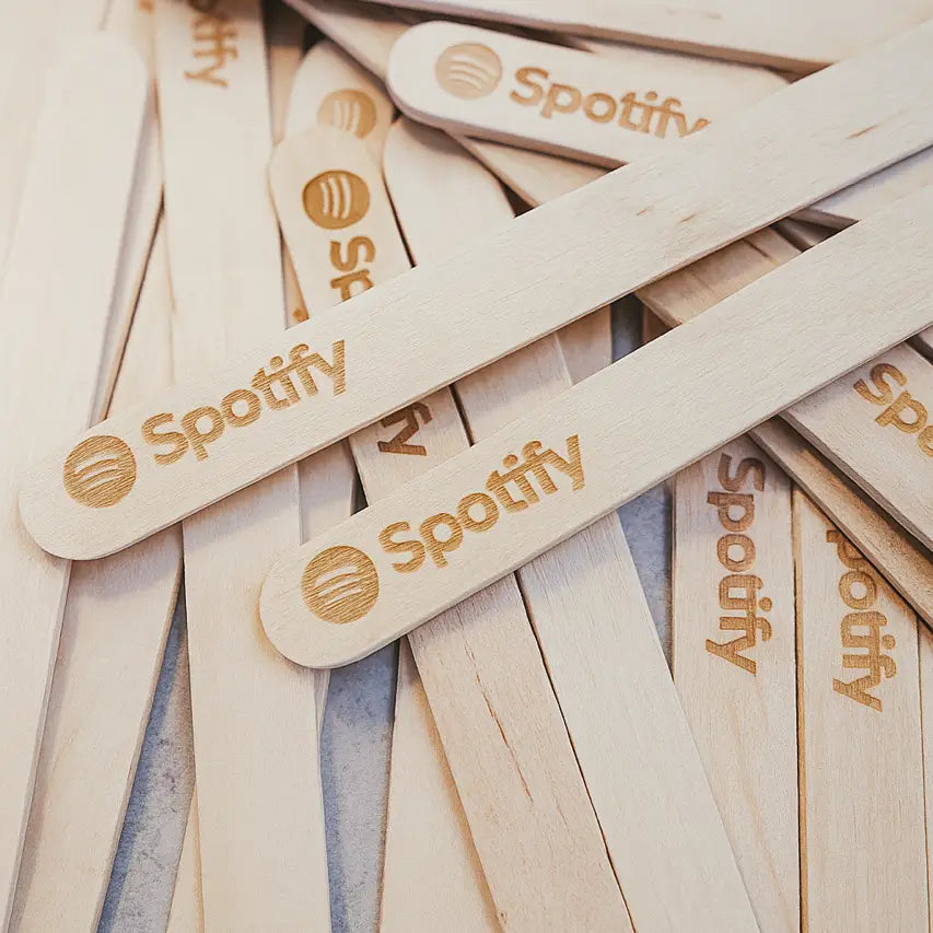 Personalised lolly sticks – custom engraved | luxury party favors uk