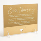 Personalised mirror card – luxury custom acrylic & wooden greeting cards