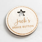 Personalised mirror tag – custom acrylic | luxury keepsake gift engraved
