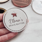 Personalised mirror tag – custom acrylic | luxury keepsake gift engraved
