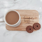 Personalised tea board – luxury biscuit & custom tray gift