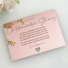 Personalised thank you card – luxury precision cut cards | custom acrylic gifts