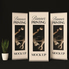 Roller banner – portable stand | premium display banners made in uk