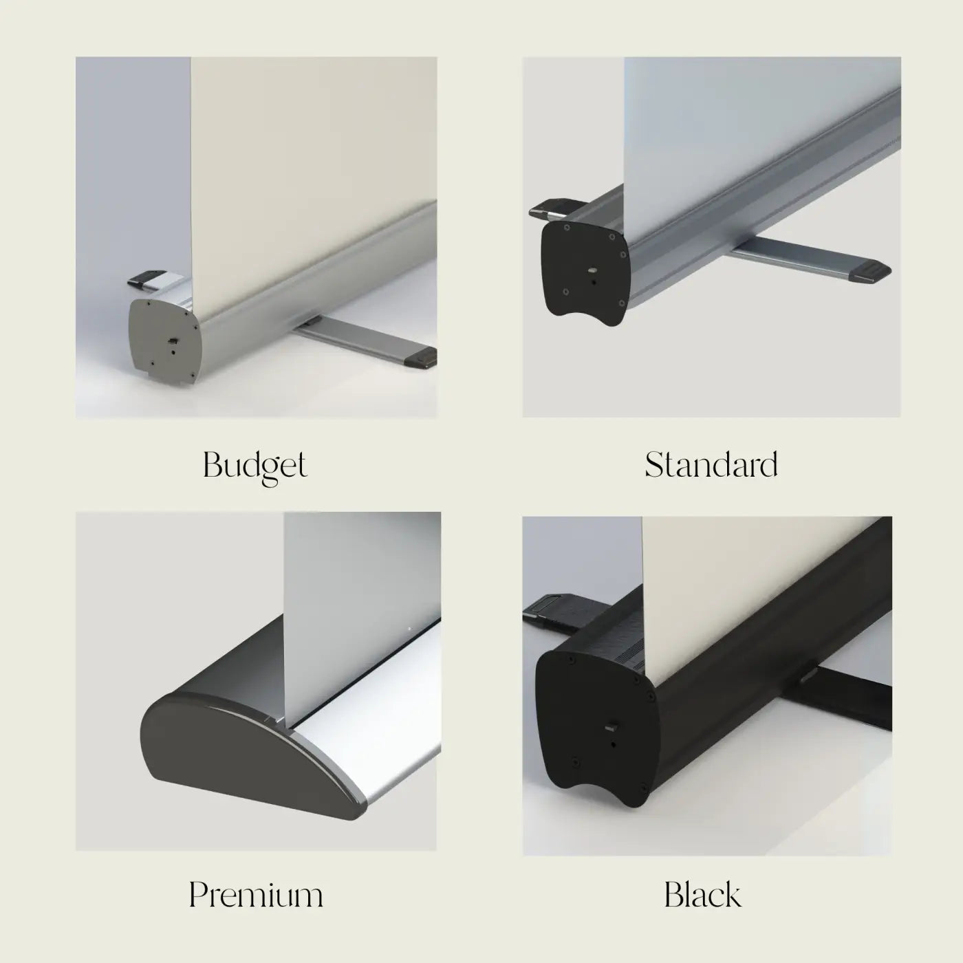 Roller banner – portable stand | premium display banners made in uk