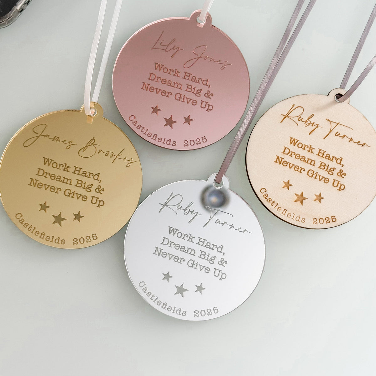 Personalised School Leavers Keepsakes