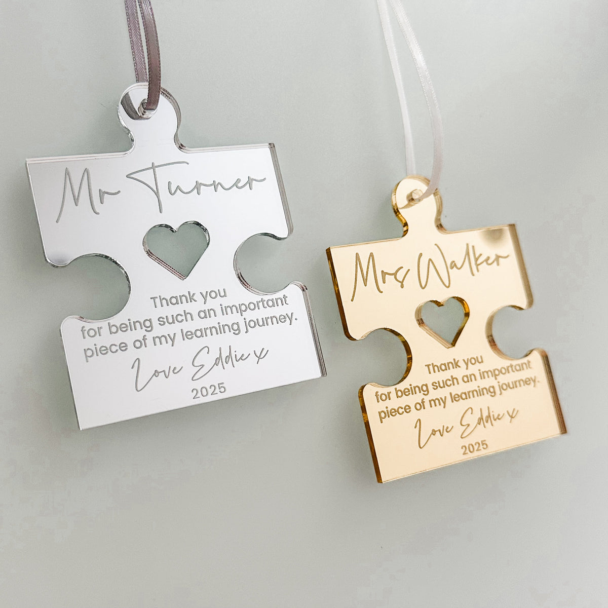 Luxury Engraved Teacher Thank You Personalised Gift