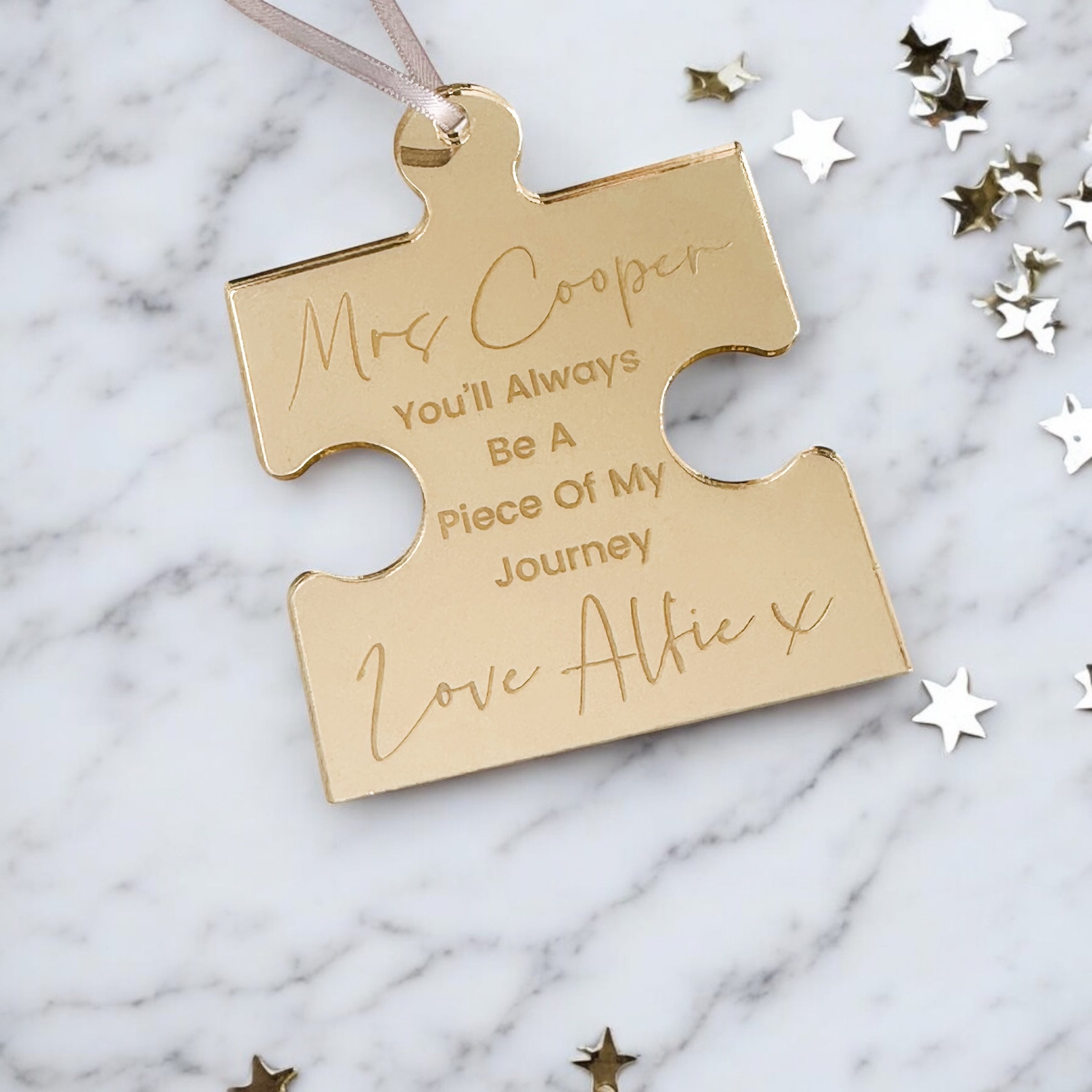 Teacher Thank You Personalised Keepsake Gift