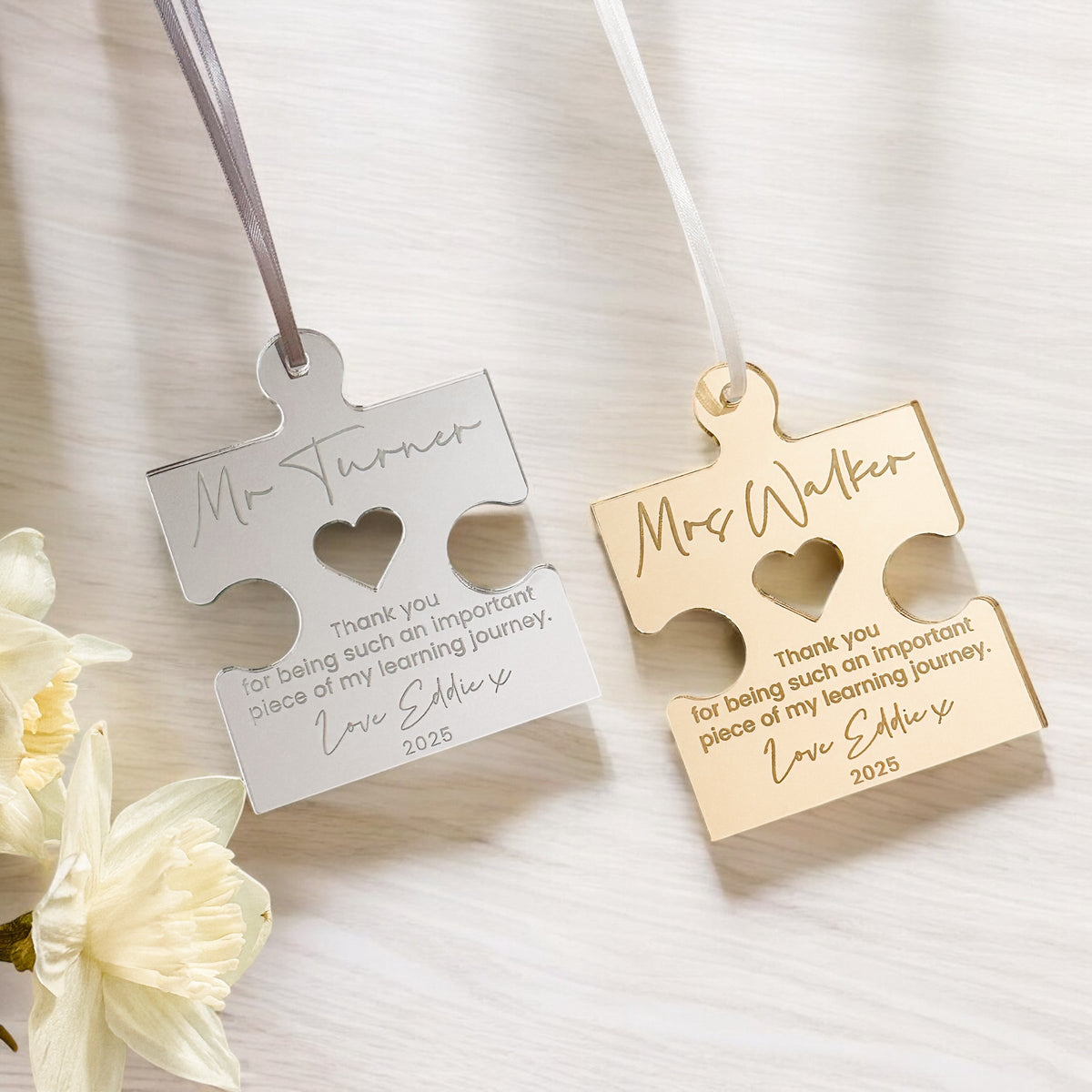 Teacher Thank You Personalised Sentimental Gift