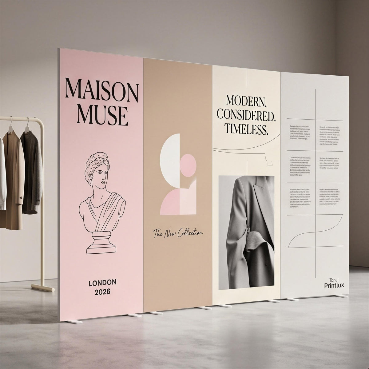 Shell Scheme Exhibition Graphics designed for exhibition and event displays