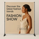 Telescopic tension banner | grand format display 1500mm x 2160mm – portable stand