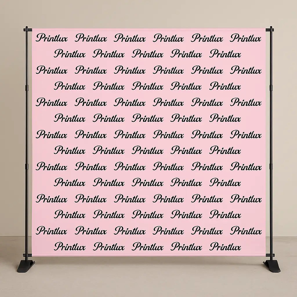 Telescopic tension banner | grand format display 1500mm x 2160mm – portable stand